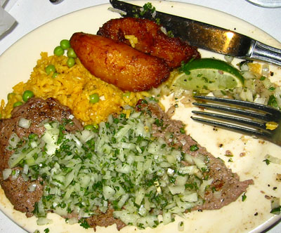 Steak in Ybor City, Florida